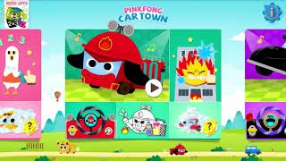 Pinkfong Car Town -  Fire Truck Song | Learn how to put out the fire, Driving, Coloring