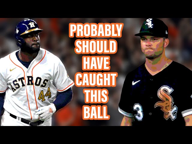 White Sox let a bloop fall and the Astros take advantage of it, a breakdown