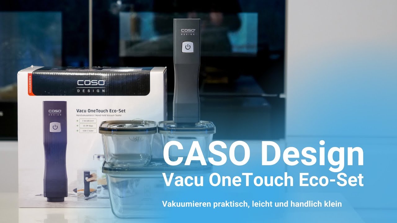 Caso Vakuumiergerät Vacu One Touch Schwarz