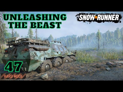 SnowRunner Hard Mode LIVE! Let's Put All These New Vehicles Too Work Episode 47