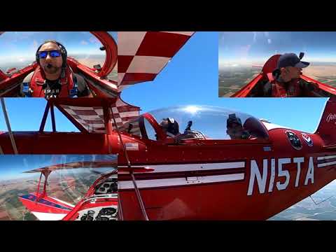 Got Sick! 🥵 My Very First Aerobatic Flight #aerobatics #pitts #s2c