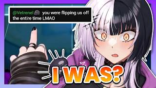 Shiori shows everyone the Middle Finger【Hololive】