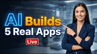 AI Builds 5 Real Apps Live | Google Antigravity Tested