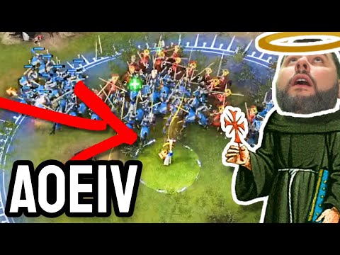 Friar Timebones Nails A MASSIVE Conversion • AGE OF EMPIRES IV