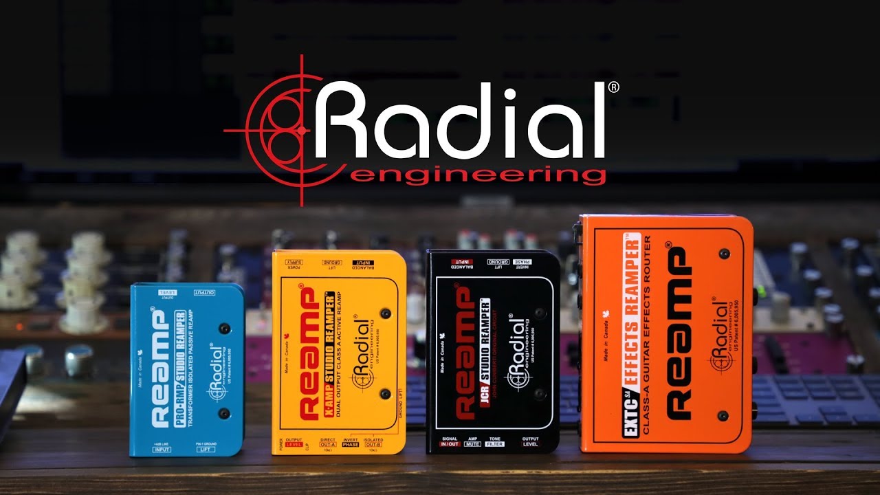 Radial PRO-RMP Passive Re-Amping Device w/Custom Transformer