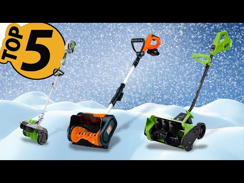 TOP 5 Best Electric Snow Shovels: Today’s Top Picks