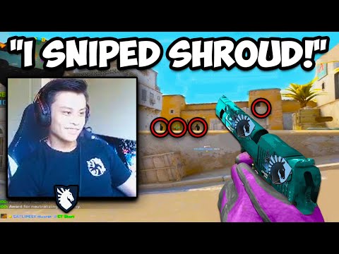 STEWIE2K STREAM SNIPED SHROUD IN CSGO! NIKO CLEAN DEAGLE AIM! CS:GO Twitch Clips