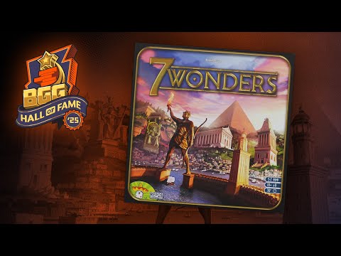 7 Wonders: 2025 BoardGameGeek Hall of Fame Inductee