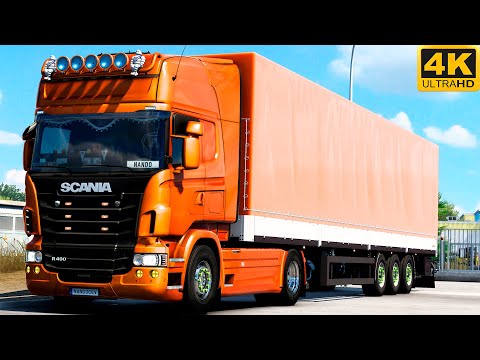 [G29] ETS2 (4K 60FPS) | SCANIA R490 (open pipe) | ALGECIRAS 🇪🇸 - CIUDAD REAL 🇪🇸