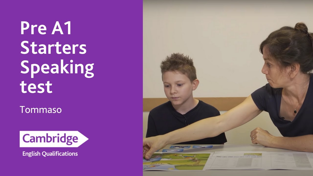 Pre A1 Starters Speaking test – Tommaso | Cambridge English
