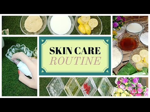 Affordable "Winter" SKIN CARE ROUTINE For "Dry" & "Oily" Skin at Home (Tips & Video) Video