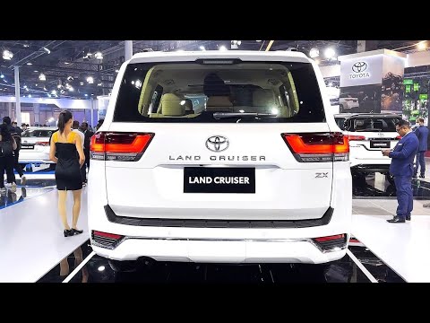 New 2023 Toyota Land Cruiser LC300 ZX - White Color