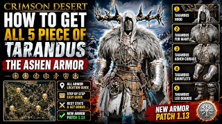 Crimson Desert - How to Get Tarandus the Ashen Armor Set - New Armor Patch 1.13