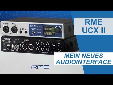 Mein neues Audiointerface: RME UCXII. Stabilste Treiber, TOP Digital und Analog I/O, TOP Latenz