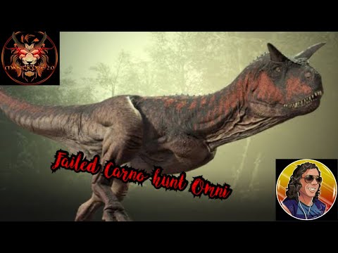 The Isle Evrima Failed Carno Raptor hunt..