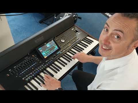 Korg PA5X Keyboard Demonstration Of The X-Fader Feature | Rimmers Music