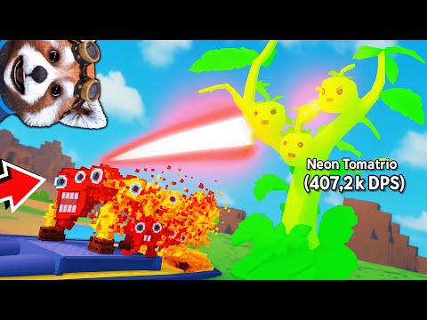 TOPESC 67 cu ROSII NEON MUTANTE in PLANTS VS BRAINROTS! W UPDATE