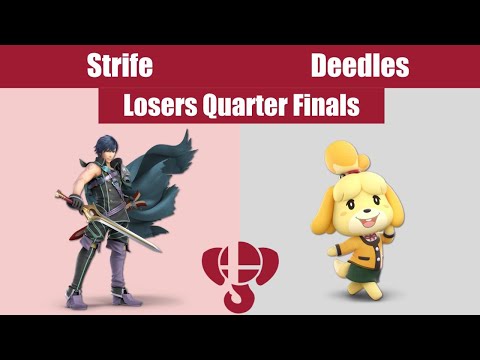 TUB+ 2/18/22 LOSERS QUARTER FINALS - Strife (Chrom) Vs. Deedles (Isabelle)