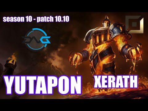 【韓国サーバー/GM】DFM YUTAPON ゼラス(Xerath) VS エズリアル(Ezreal) BOT - Patch10.10 KR Ranked【LoL】