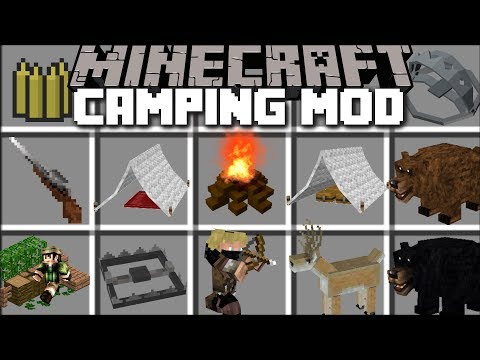 MC Naveed - Minecraft - Minecraft EXTREME CAMPING MOD / SET UP GIANT CAMPING SITES AND SURVIVE THE NIGHT!! Minecraft