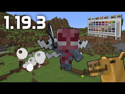 What's New in Minecraft 1.19.3? New Creative Inventory, Game Rules, Vex!