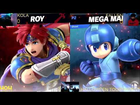 4o4 Monster Smash Halloween Tourney - Kola (Roy) vs VA| Fallen (Mega Man, Lucina) -Winners Semi