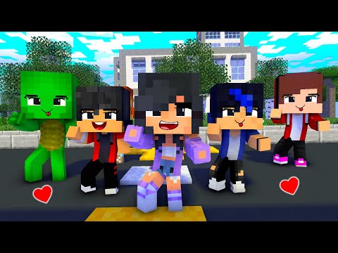 APHMAU FRIENDS DANCE CREW | CHICKEN WINGS MEME | APHMAU, MAIZEN, AARON, GENE - Minecraft Animation