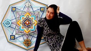 Мандала своими руками схемы из ниток для начинающих примеры видел