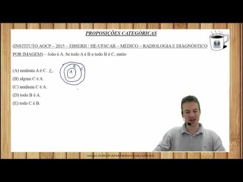 AOCP10Q01 – INSTITUTO AOCP – 2015 – EBSERH – DIAGRAMAS LÓGICOS (www.gurudamatematica.com.br)