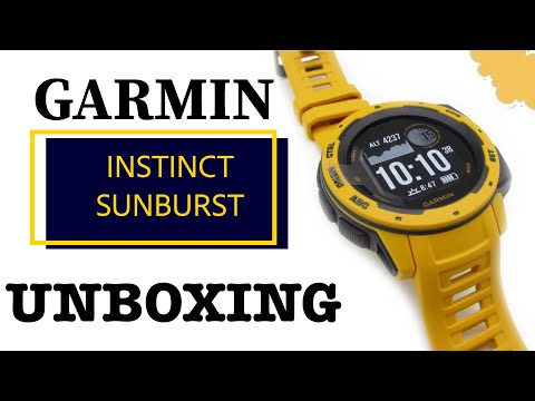 garmin instinct sunburst