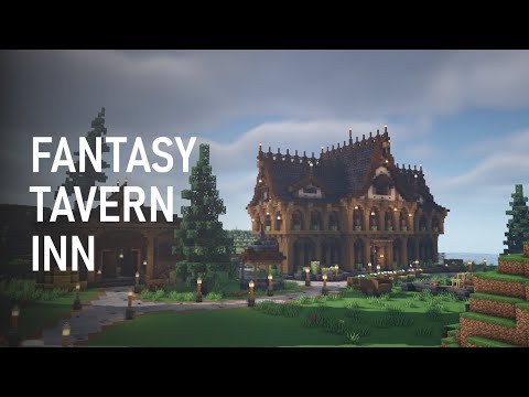 Fantasy Tarvern/Inn - Minecraft Build Process