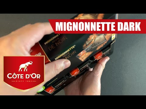Côte-d'Or Mignonnette Noir (Dark Chocolate) Unboxing