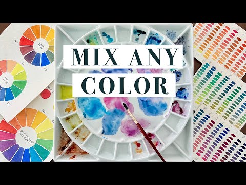 How to Mix Any Color from a Limited Watercolor Palette