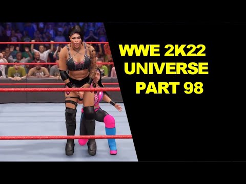 WWE 2K22 Universe - Meilee & Isabela Part 98