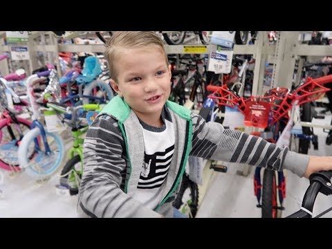 🎉 BIRTHDAY BOY PICKS OUT HIS FIRST BIG BOY BIKE 🚲