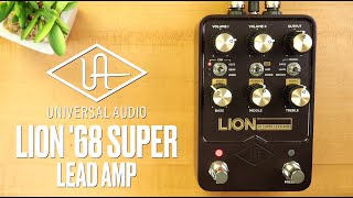 Video thumbnail for Universal Audio UAFX Lion '68 Super Lead Amp (Stereo) by Pedal of the Day