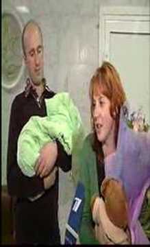 Irina Slutskaya and baby