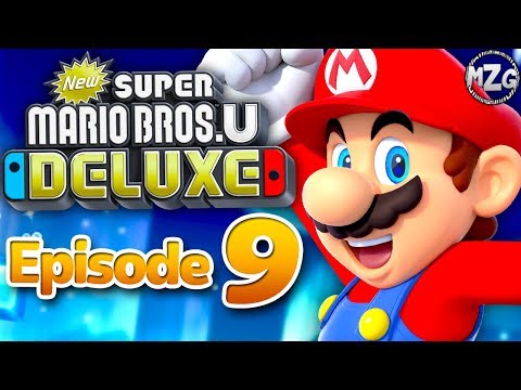 New Super Mario Bros. U Deluxe Gameplay Walkthrough - Episode 9 - Superstar Road 100%! Secret World!