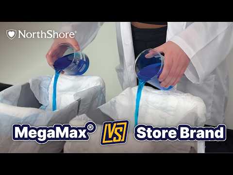 Best Adult Diapers for Absorbency? NorthShore MegaMax vs Store Brand Test
