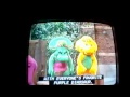Closing To Walk Around The Block With Barney 1999 VHS