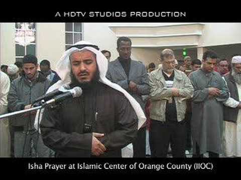 Surah Al Qiyaamah - Mishary Al-Afasy at IIOC - Isha Part 1