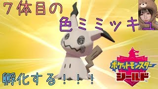 【ポケモン剣盾】色ミミッキュ孵化したり、色モルペコ育成したり【女性実況】【初見さん歓迎】