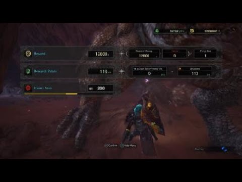 MHWorld| Diablos Solo TA Rules (Lance) - 2'14