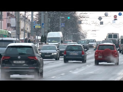 ГАИ Гомельской области усилит контроль за соблюдением ПДД водителями маршруток и автобусов видео