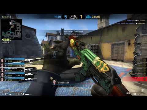 CS:GO POV Demo MIBR Stewie2K (22/12) vs Cloud9 (de_inferno)