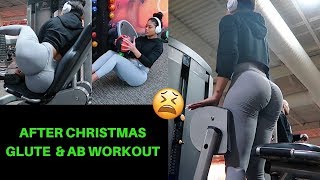 AFTER CHRISTMAS GLUTE &amp; AB WORKOUT | @BELLSEBOBO