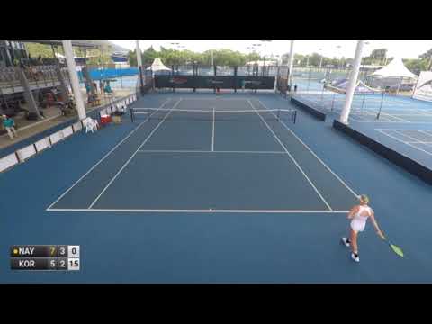 SARA NAYAR V CARA KORHONEN - W25 CAIRNS (last points)