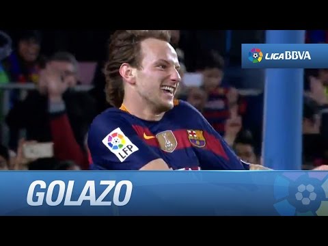 Golazo de Rakitic (5-1) FC Barcelona - Celta de Vigo