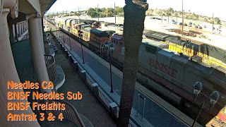 Needles, CA | BNSF Needles Sub, MP 578 - West | SouthWest RailCams LIVE