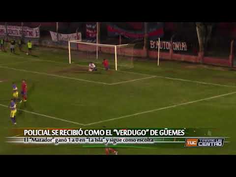 Federal B 12ª fecha: Guemes 0 - Policial 1